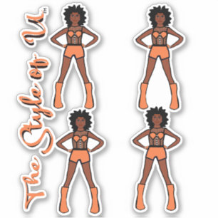 Majorette/Dancer Stickers Abriot 2