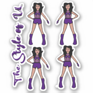 Majorette/Dancer Stickers Orchard