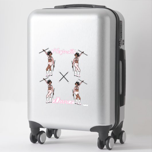 Majorette Quick Change Stickers (Pink Spark) (Sur valise)