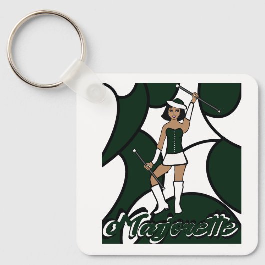 Majorette Sleutelhanger / Bos (Voorkant)