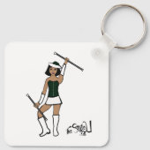 Majorette Sleutelhanger / Bos (Achterkant)