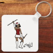 Majorette Sleutelhanger / Rood (Achterkant)