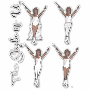 Majorette Sparkle Stickers (Iced 2)