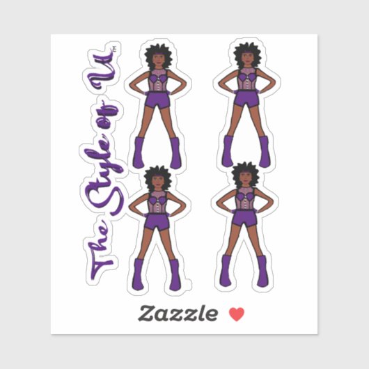 Majorette / Stickers danseur Orchard 2 (Feuille)