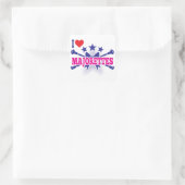 Majorettes Vierkante Sticker (Tas)