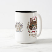 Majorité médicale - Feline Good Cat Mug (15 oz) (Devant droit)