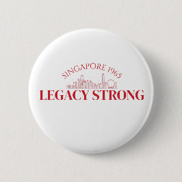 Majulah Singapura Celebration Ronde Button 5,7 Cm