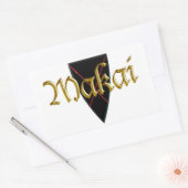 Makai Rechthoekige Sticker (Envelop)