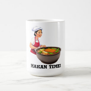 Makan Time - Singapore Magische Mok