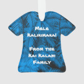 Makana Palms Hawaiian Tropical Feuilles Aloha Shir (dos)