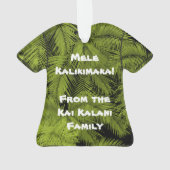 Makana Palms Hawaiian Tropical Feuilles Aloha Shir (dos)