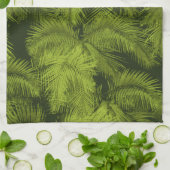 Makana Palms Hawaiian Tropical Kitchen Towel Theedoek (Gevouwen)