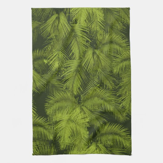 Makana Palms Hawaiian Tropical Kitchen Towel Theedoek (Verticaal)
