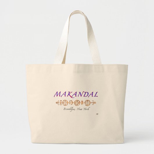 MAKANDAL-Bag Grote Tote Bag (Voorkant)