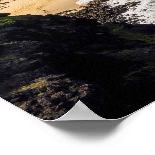 Makapuu Beach Coastline Poster (Hoek)