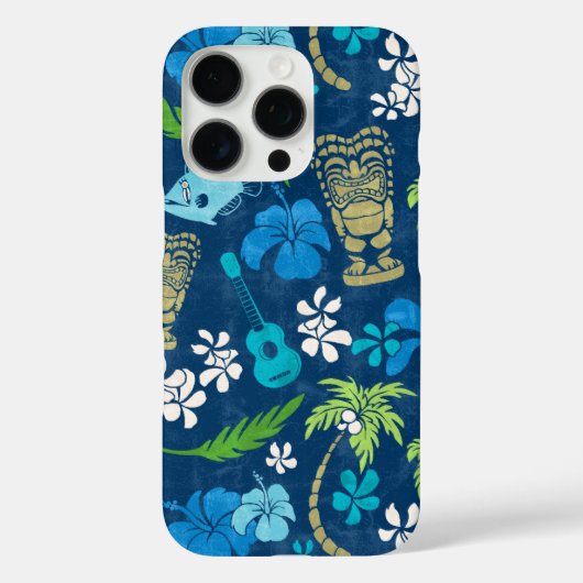 Makapuu Beach Hawaïaanse Batik Marine Case-Mate iPhone Case (Achterkant)