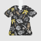 Makapuu Beach Hawaiian Batik Aloha Chemise - Bleu (devant)