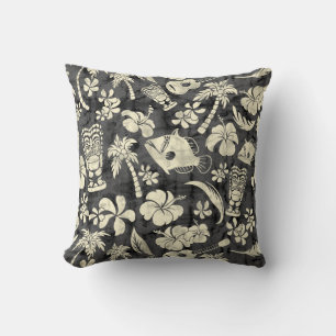 Makapuu Beach Hawaiian Batik Square Kussens