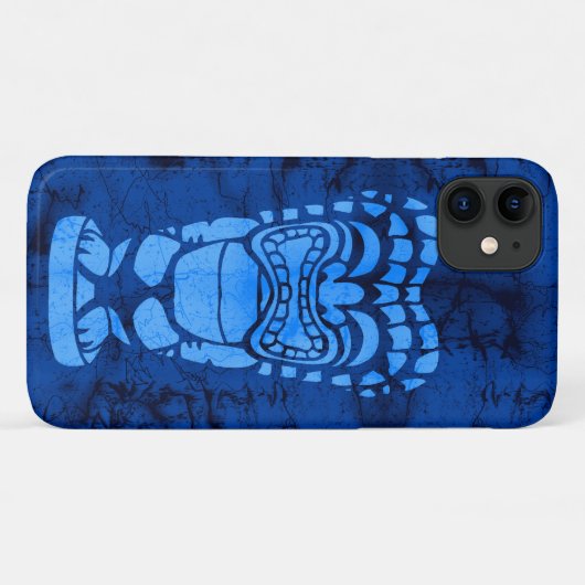 Makapuu Beach Hawaiian Laughing Tiki Batik Case-Mate iPhone Case (Achterkant (horizontaal))