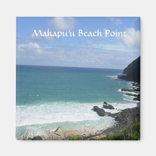 Makapu'u Beach Point magneet (Voorkant)