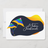 Makar Sankranti Feestdagenkaart (Voorkant)