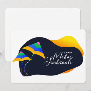 Makar Sankranti Feestdagenkaart