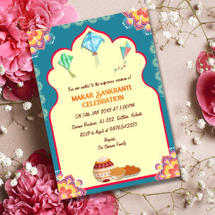 Makar Sankranti Fête Invitation