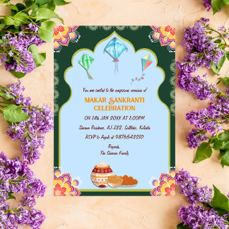 Makar Sankranti Fête Invitation