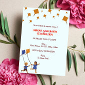 Makar Sankranti Fête Invitation