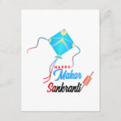 Makar Sankranti Informatiekaartje (Achterkant)