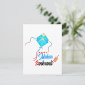 Makar Sankranti Informatiekaartje (Staand voorkant)