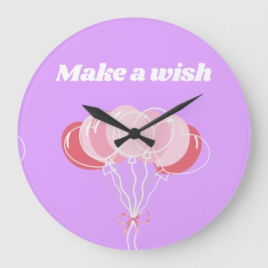 MAKE A WISH GROTE KLOK (Voorkant)