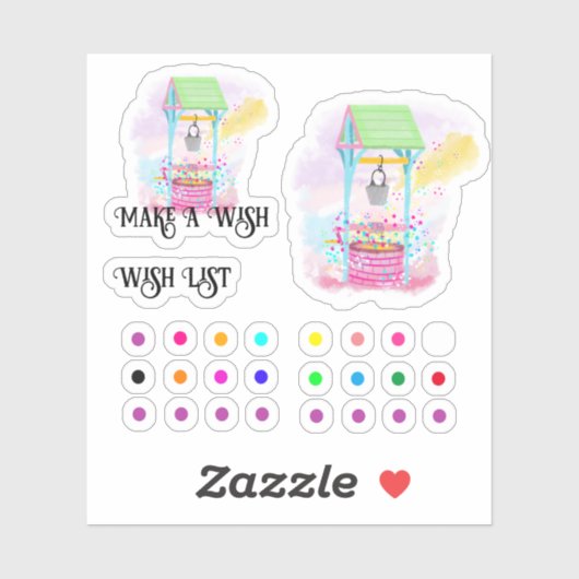 make a wish sticker (Vel)