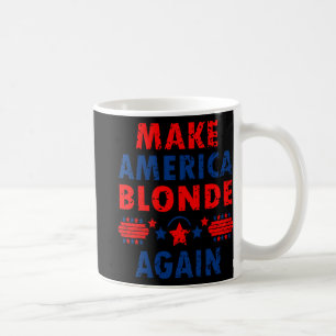 Make America Blonde Again Trump 2025 Grappig Sarca Koffiemok