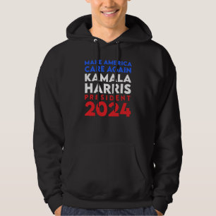 Make America Care Again Harris President 2024 Hoodie