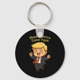 Make America Dance Again - Grappige Donald Trump C Sleutelhanger