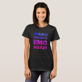 Make America Emo Again Pastel Goth T-shirt (Voorkant volledig)