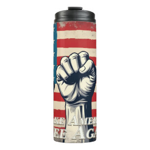 Make America Free Again Kunstwerk Thermosbeker
