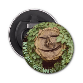 "Make Art" flesopener Button Flesopener