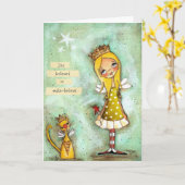 Make Believe - Carte Anniversaire (Fleur jaune)