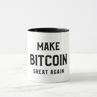 Make Bitcoin great again mug