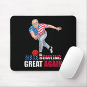 Make Bowling Great Again Grappig Trump Bowling  Muismat (Met muis)