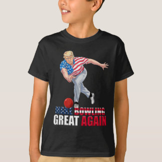 Make Bowling Great Again Grappige Trump Bowling T-shirt