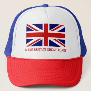 Make Britain Great Again Union Jack Truckerhoed Trucker Pet