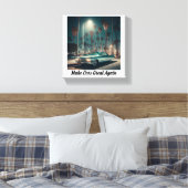 Make Cars Great Again Canvas Afdruk (Insitu (Slaapkamer))