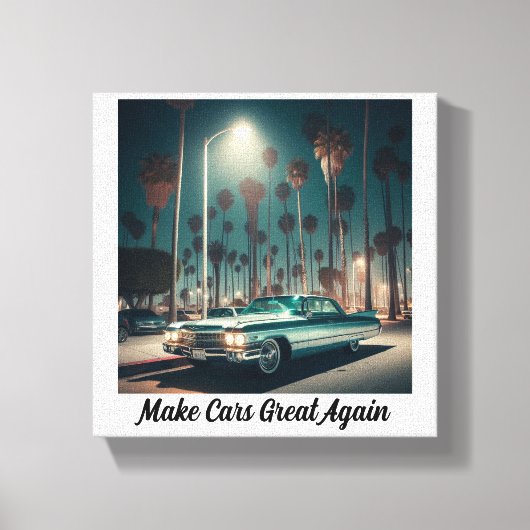 Make Cars Great Again Canvas Afdruk (Voorkant)