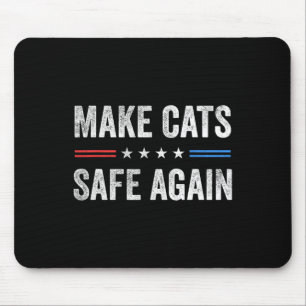 Make Cats Safe Again Funny Election 2024 President Muismat