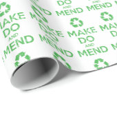 Make Do en Mend Cadeaupapier (Rol Hoek)