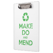 Make Do en Mend Klembord (Links)