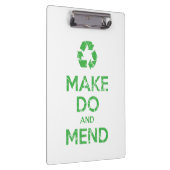 Make Do en Mend Klembord (Rechts)